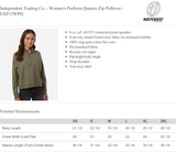 Team Alpha Women's Cropped Quarter Zip Pullover