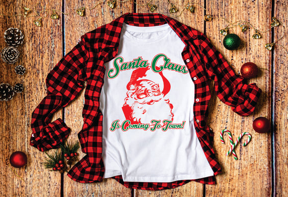 Santa Clause Is Coming Long Sleeve T-shirt