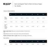 Merry & Bright Rainbow Raglan Tee