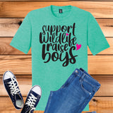 Support Wildlife Raise Boys T-shirt
