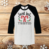 Sweet But Twisted Raglan Tee