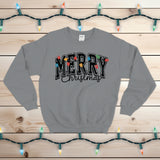 Varsity Merry Christmas Crewneck Sweatshirt