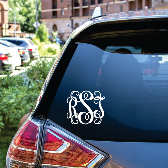 Monogram Decal - Vine