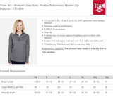 Team Alpha Women's Tech Quarter Zip